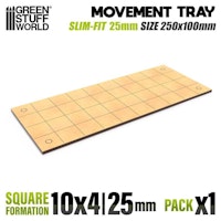 MDF Movement Trays - Slimfit Square 250x100mm