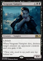 Vengeant Vampire FOIL (begagnat kort, EX/NM)