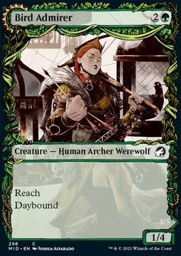 Bird Admirer // Wing Shredder (begagnat kort, EX/NM)