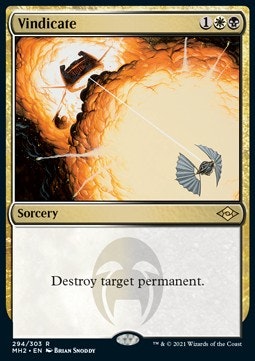 Vindicate  (begagnat kort, EX/NM)