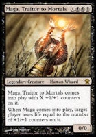 Maga, Traitor to Mortals (begagnat kort, EX/NM)