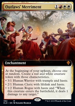 Outlaws' Merriment (begagnat kort, EX/NM)