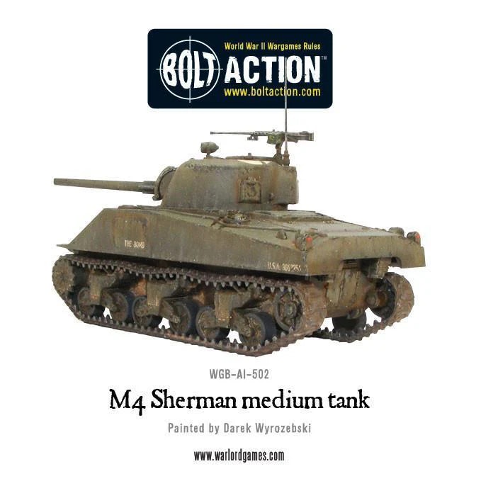 M4 Sherman Medium Tank (Plastic)