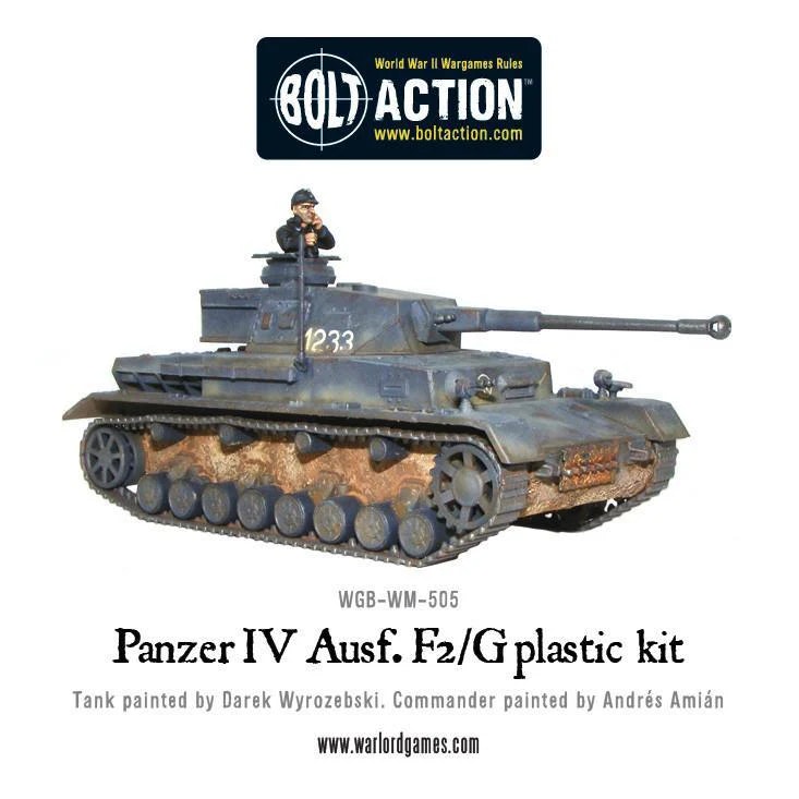 Panzer IV Ausf. F1/G/H Medium Tank (Plastic)