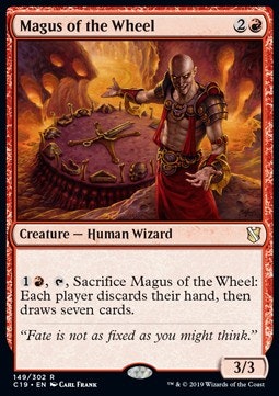 Magus of the Wheel (begagnat kort, EX/NM)