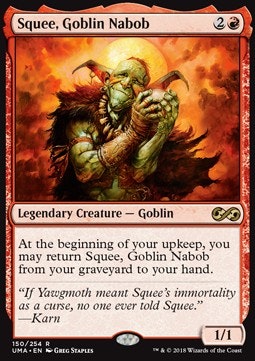 Squee, Goblin Nabob (begagnat kort, EX/NM)