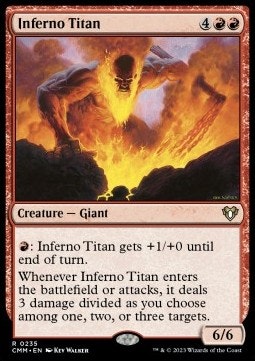 Inferno Titan (begagnat kort, EX/NM)