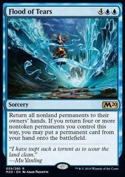 Flood of Tears (begagnat kort EX/NM)