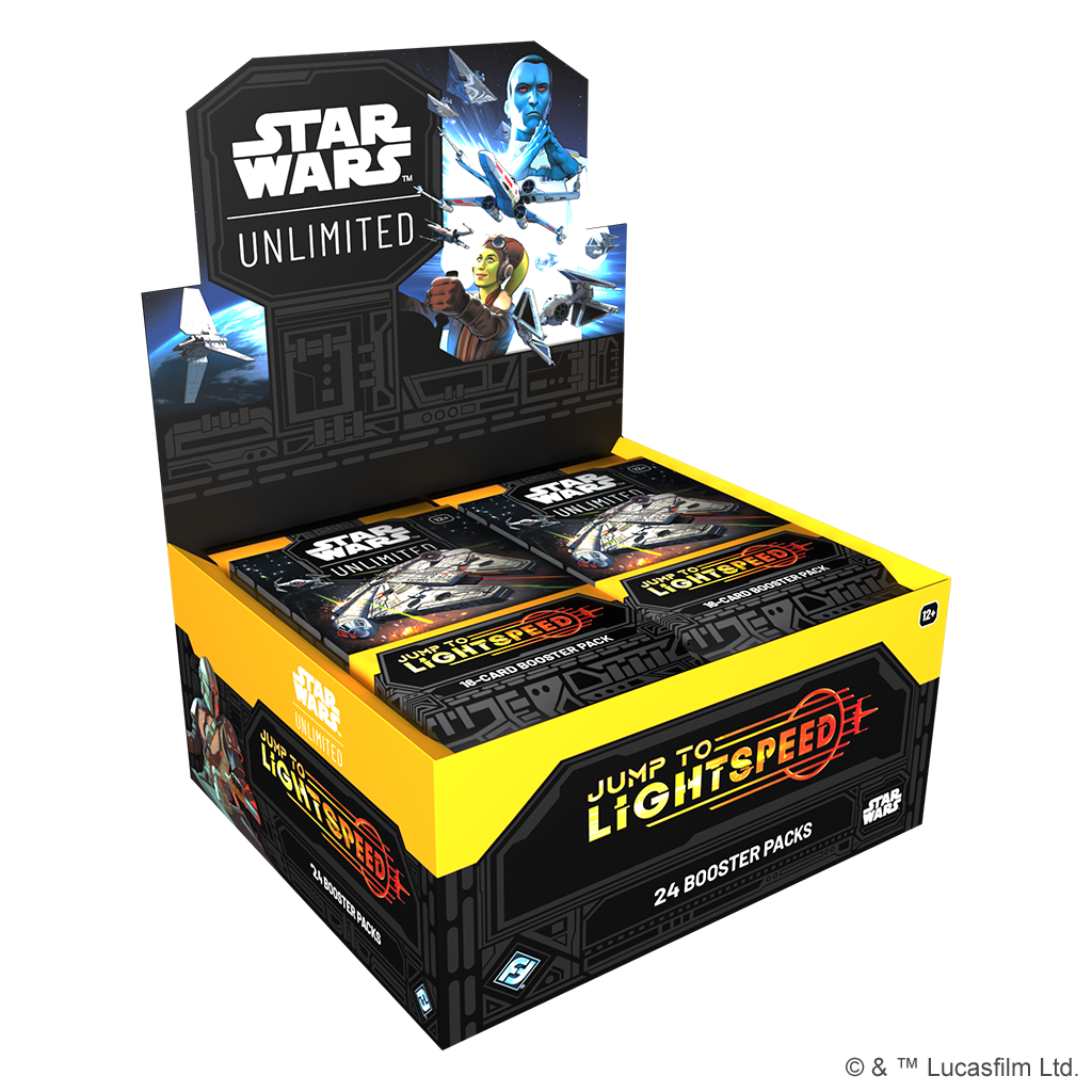 Star Wars: Unlimited - Jump to Lightspeed Booster Display