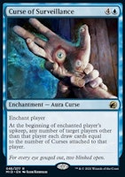 Curse of Surveillance (begagnat kort EX/NM)