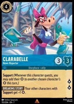 Clarabelle - News Reporter