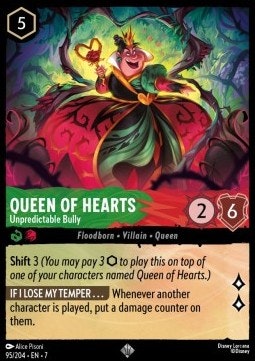 Queen of Hearts - Unpredictable Bully