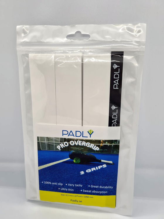 3-pack PADLY Pro Overgrip / grepplinda