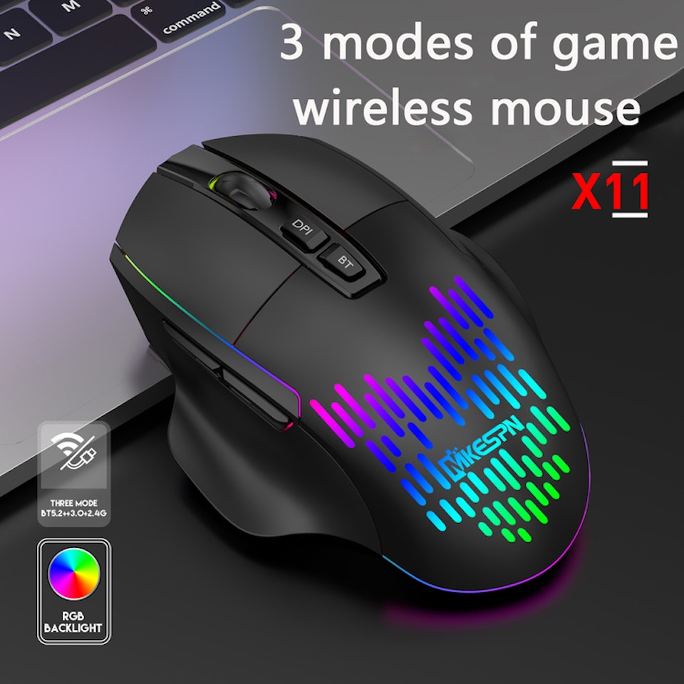 X11 Pro gaming mus trådløs - Ly.se - Smarte ting til de bedste priser