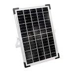 Solcells ljusslinga utomhus 20m med 20 lampor med dubbeltråd, 10W solpanel