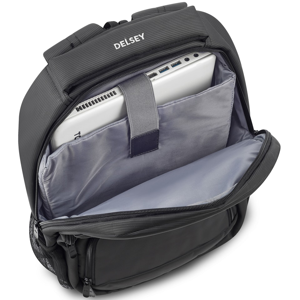 Delsey Paris Aviator Laptopväska 15,6" Backpack Graphite