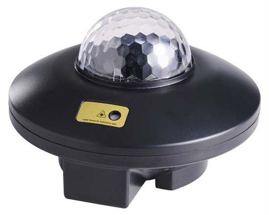 Rymdlampa LED projektor med fjärrkontroll