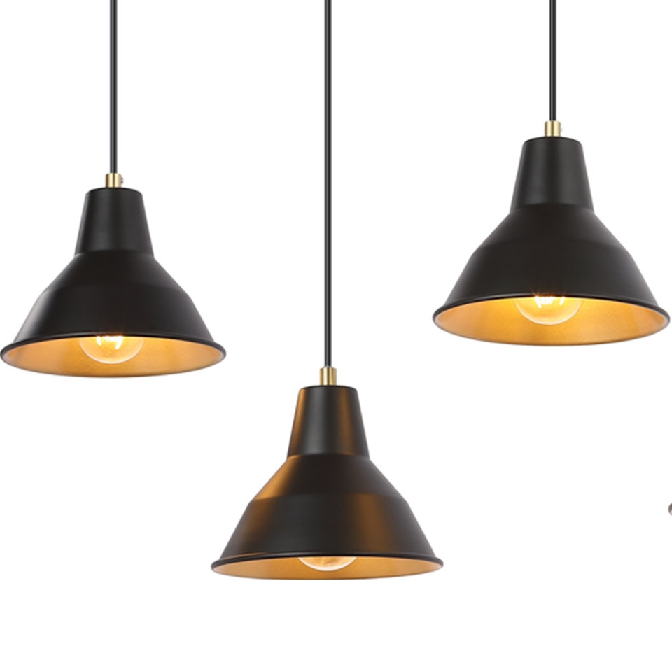 Modern taklampa i industridesign - Odin