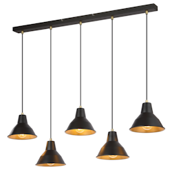 Modern taklampa i industridesign - Odin
