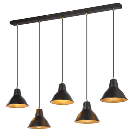 Modern taklampa i industridesign - Odin