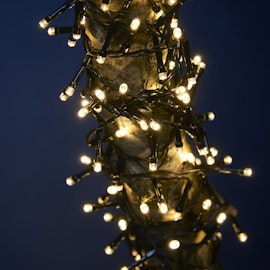 Julbelysning utomhus Kluster LED - 1500 LED , 47 meter
