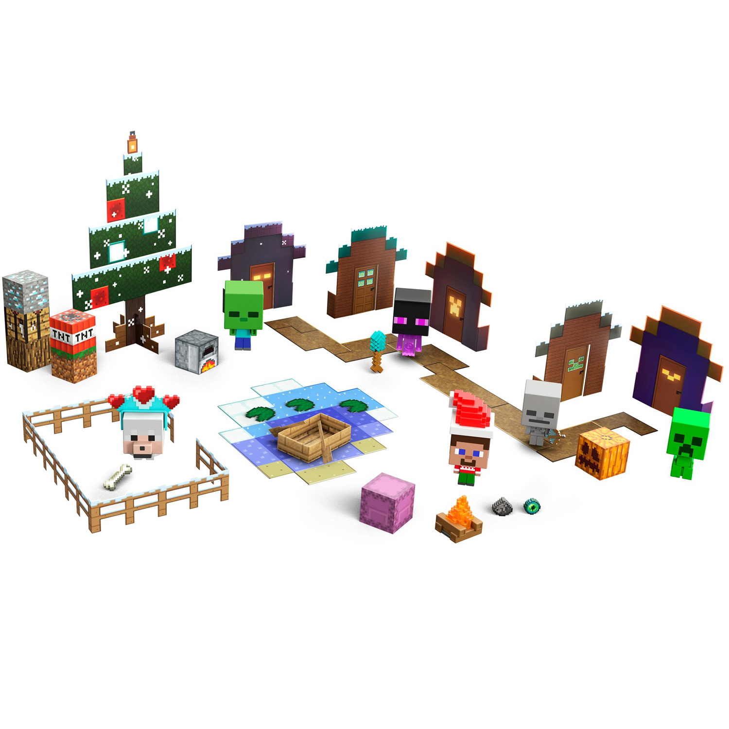 Minecraft Mob Head Minis Adventskalender 2022