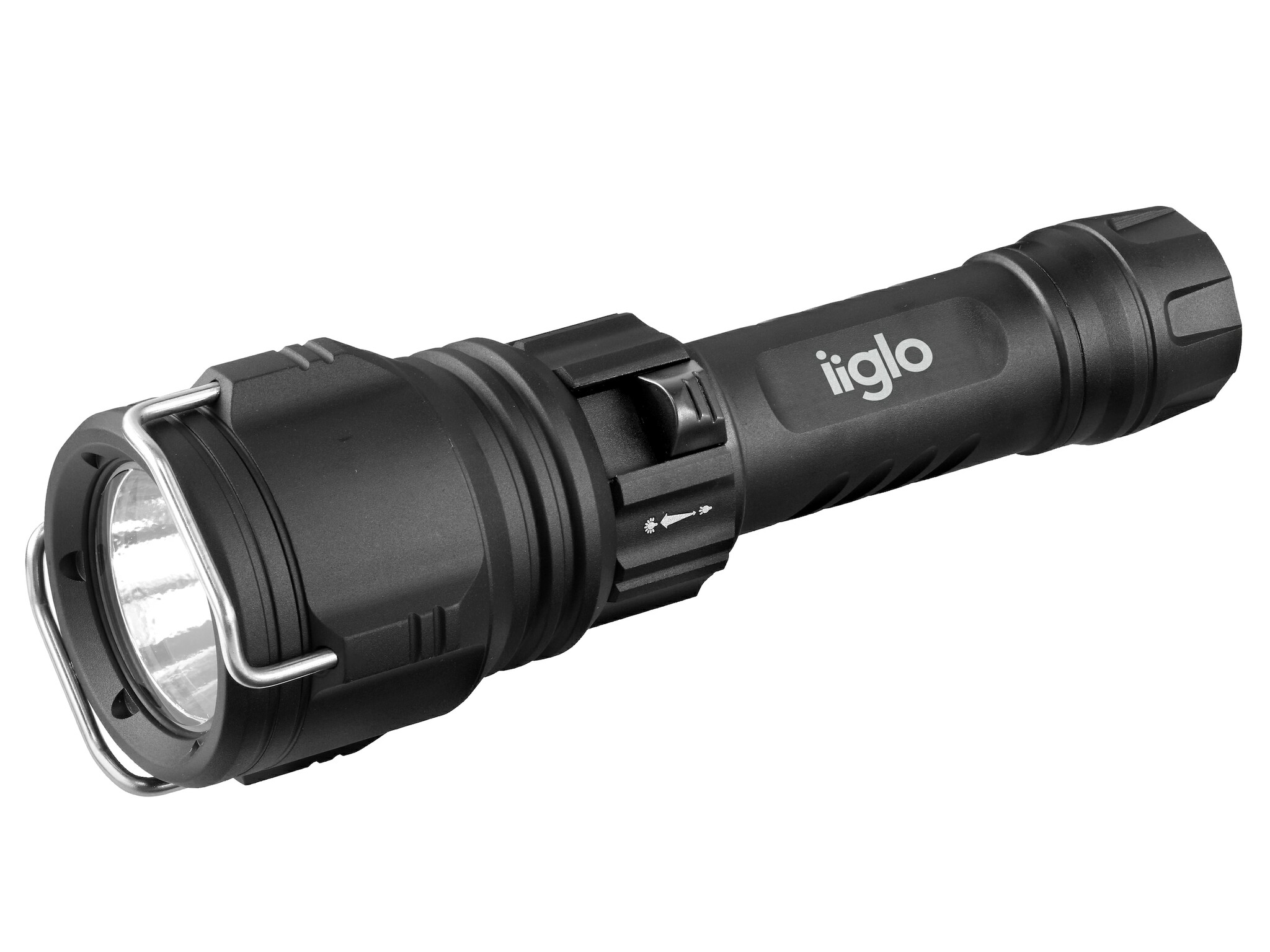 iiglo Ficklampa 1000 Lumen uppladdningsbart li-on Batteri, IPX6