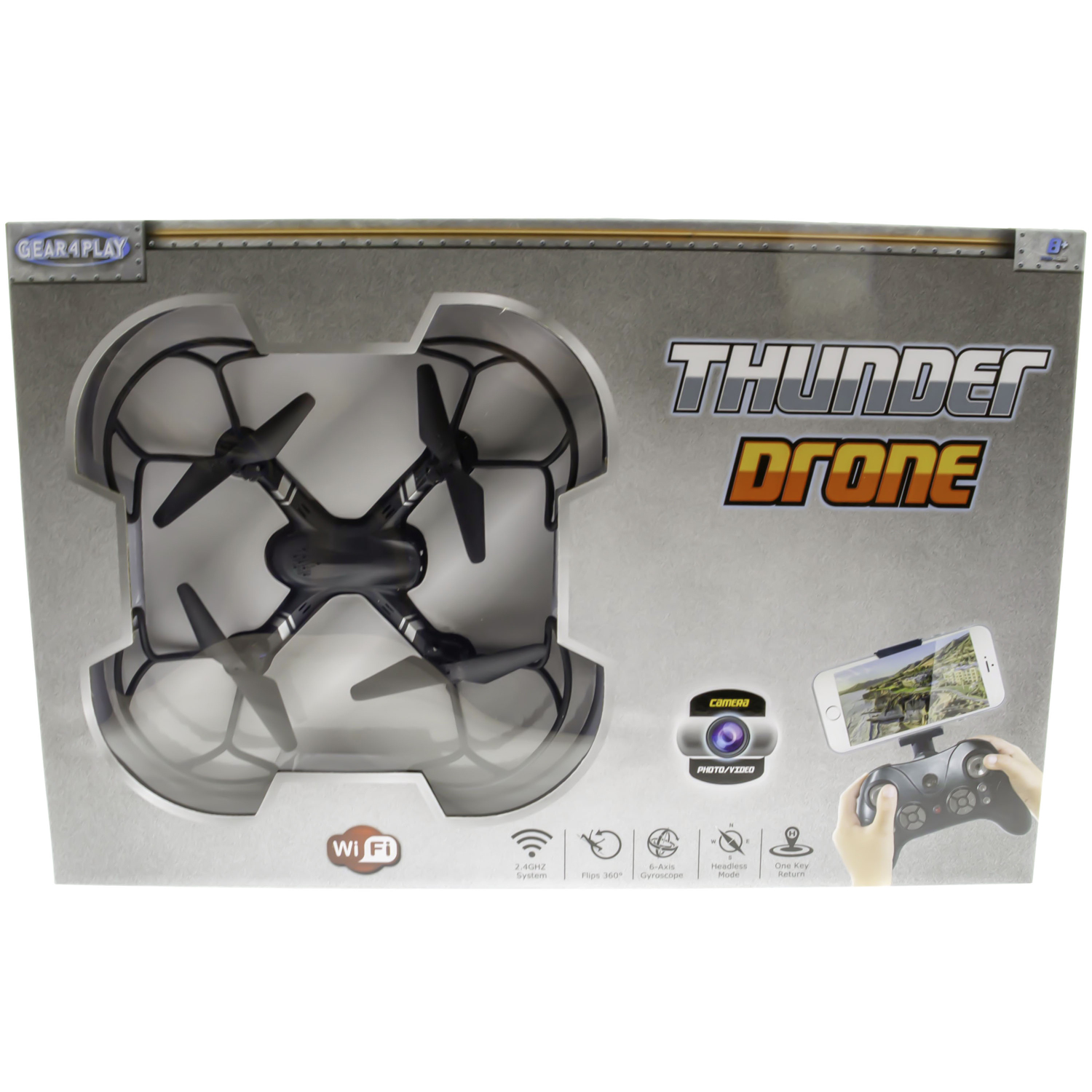 Gear4play Drönare Thunder Drone Wifi