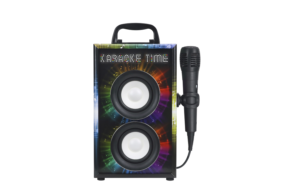 Karaokemaskin , högtalare, mikrofon, lampa och FM-radio - Ly.se - Smarta  saker till de bästa priserna
