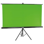Green Screen Bakgrund med stativ 180x180 cm