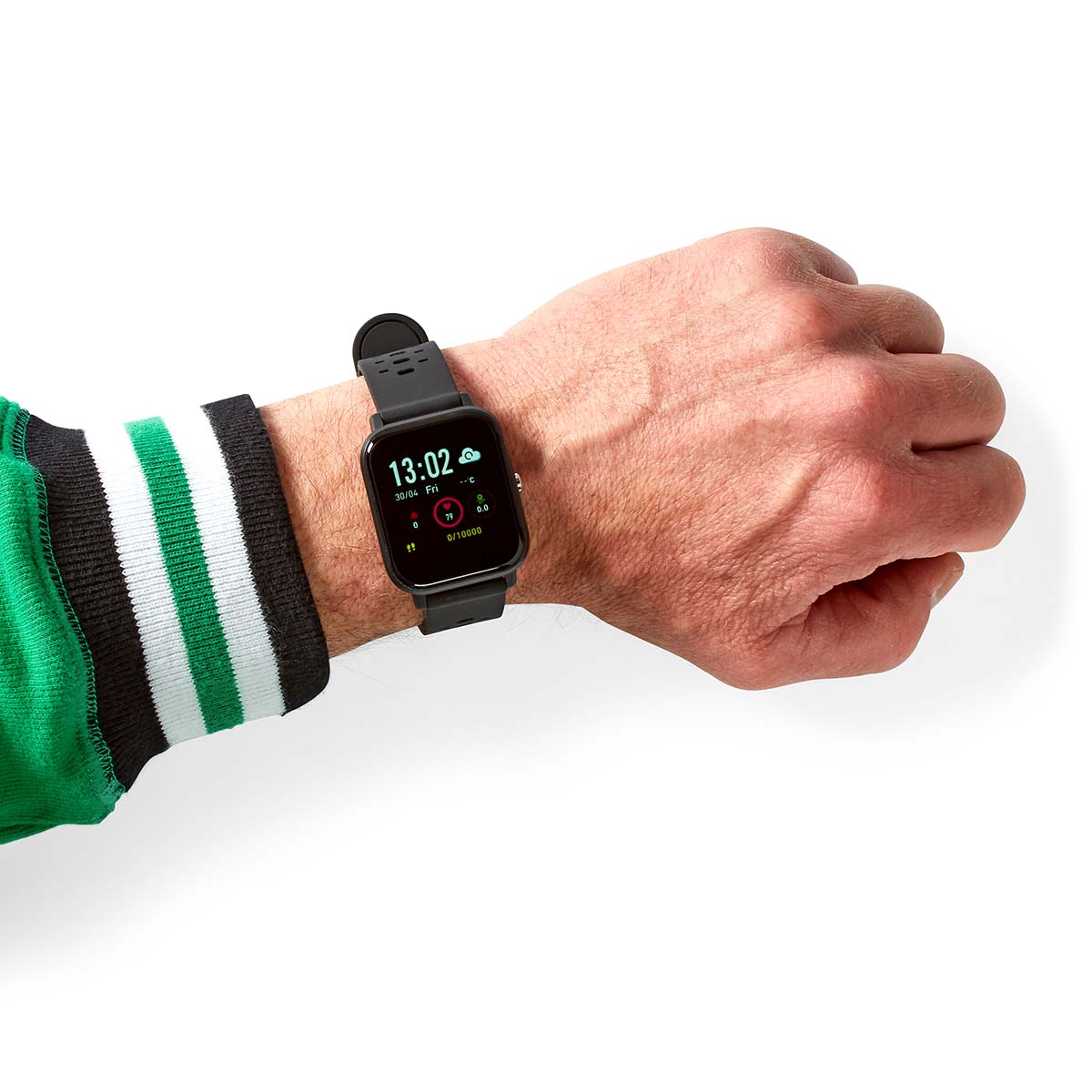 Nedis Smartwatch för Android / Apple IOS - Temp, syre, puls osv