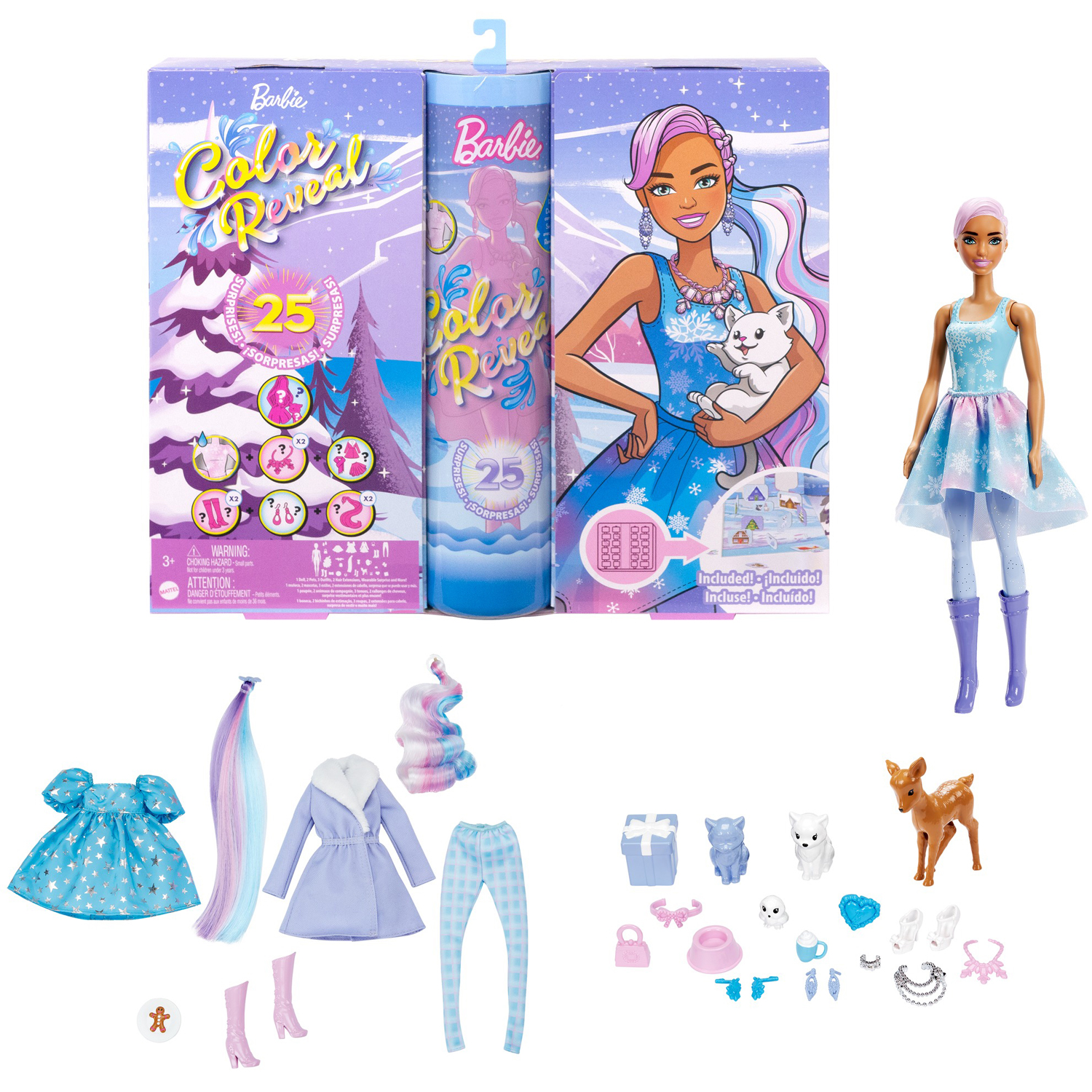 Barbie Color Reveal Adventskalender 2022