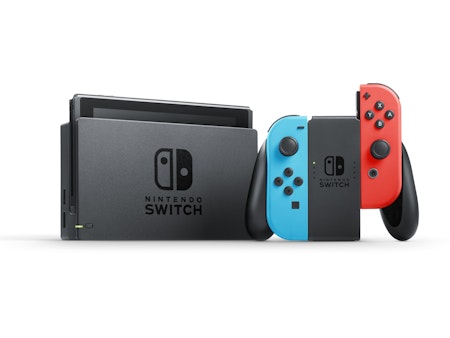 Nintendo Switch 2022 modell - Neon/röd/blå