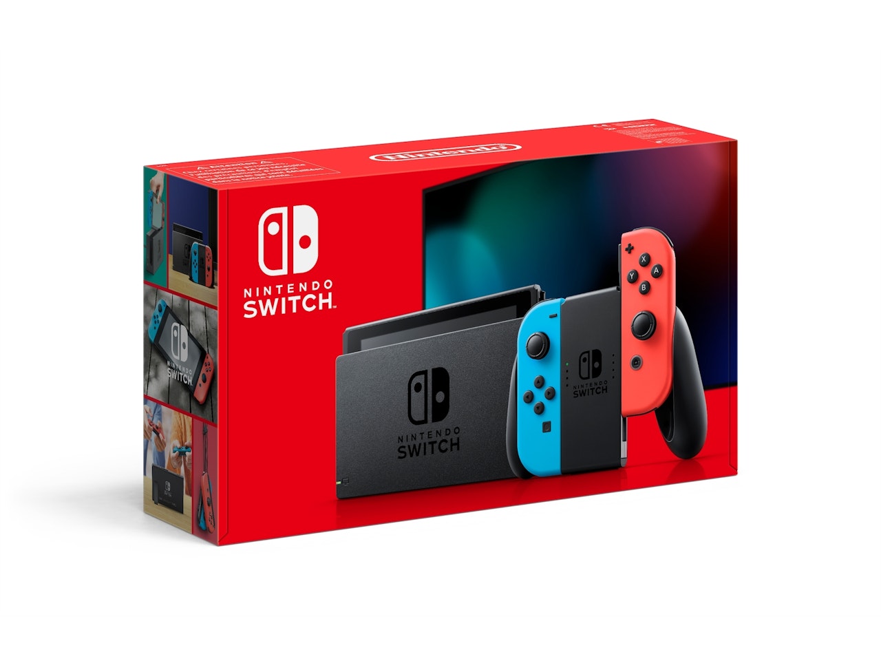 Nintendo Switch 2022 modell - Neon/röd/blå