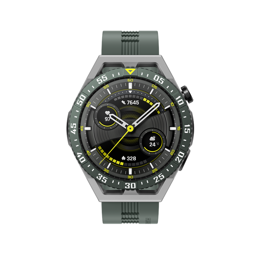 Huawei Watch GT 3 SE 46 mm Grön/Silver Smartklocka