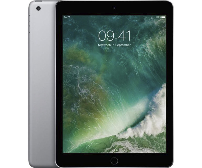 Apple iPad 9.7" 128GB (6th Generation) WiFi Space Gray - Refurbished T1A Okay Condition