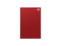 Seagate One Touch HDD STKC4000403 - Hårddisk - 4 TB - extern - Röd