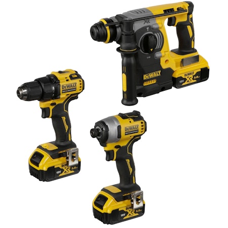 DeWalt DCK377P3T verktygskit