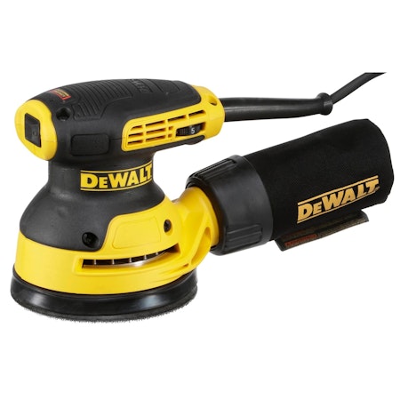 DeWalt DWE6423-QS 280 W 230V 125 mm Slipmaskin