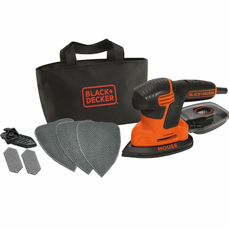 Black & Decker Slipmus 120W med Tillbehör KA2000