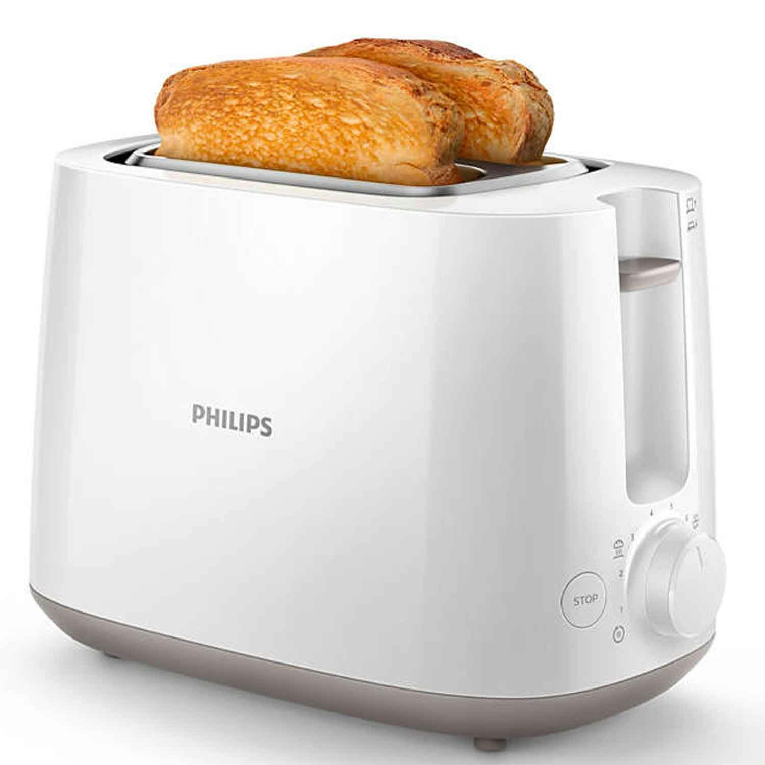 Philips HD2581/00 Brödrost HD2581 Vit 2Skivors