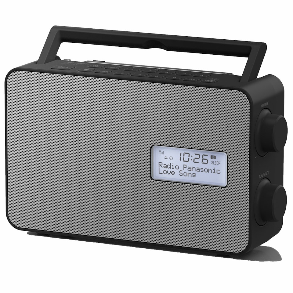 Panasonic Radio DAB+/Bluetooth RF-D30BT Svart RF-D30BTEG-K