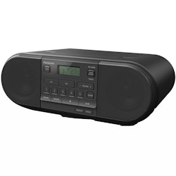 Panasonic Kraftfull bärbar radio med CD RX-D500EG-K