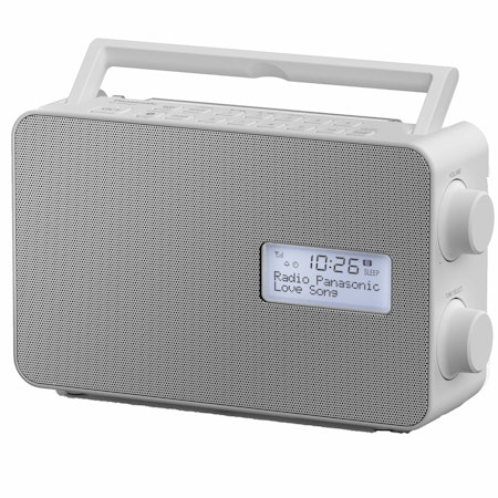 Panasonic Radio DAB+/Bluetooth RF-D30BT Vit RF-D30BTEG-W