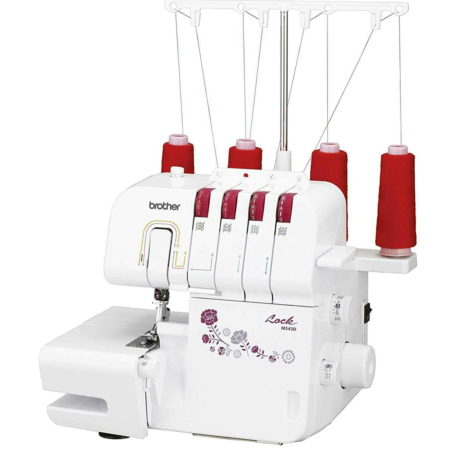 Brother M343D Symaskin 3&4 Trådsoverlock