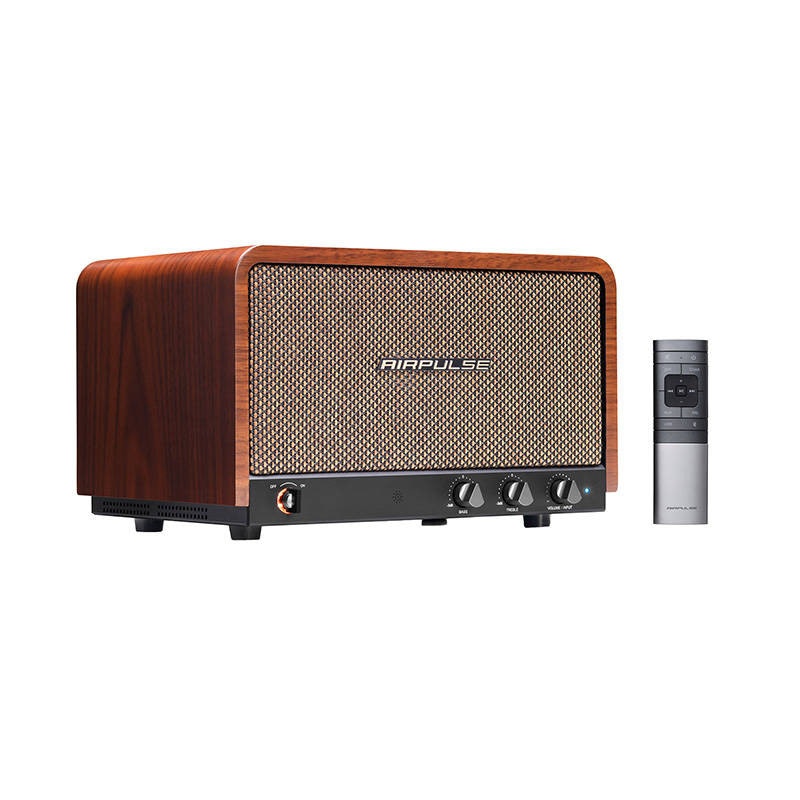 Edifier Desktop Speaker Airpulse P100x Cherry Wood, Bluetooth, Wireless connection