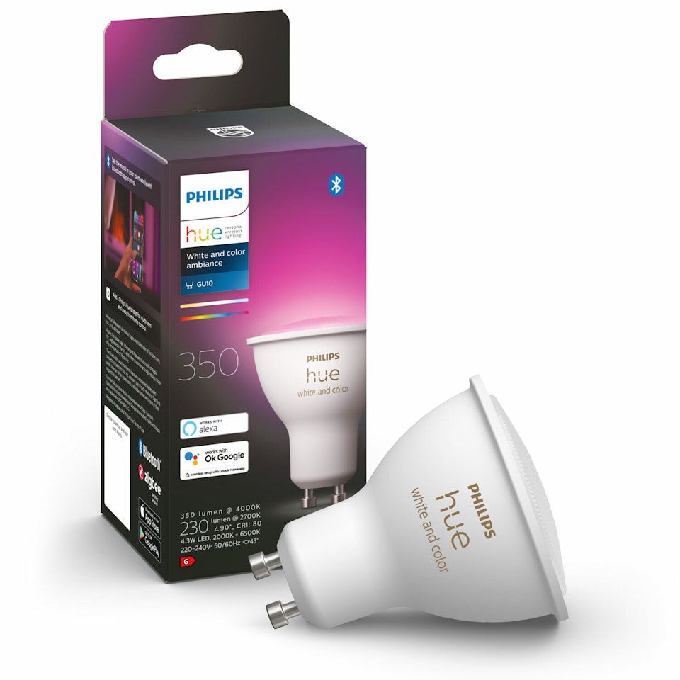 Philips Hue White and Color GU10 1-pack