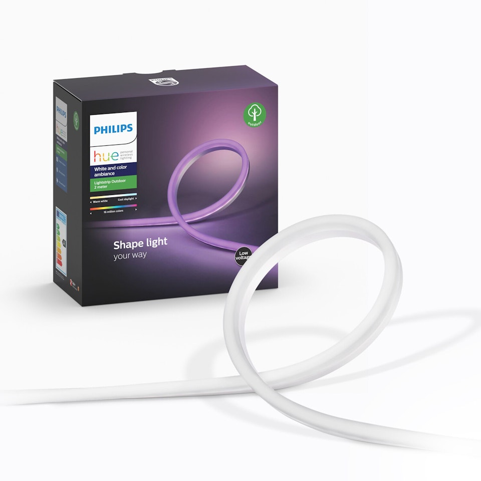 Philips Hue Lightstrip Outdoor 2m Color/White Ambianc