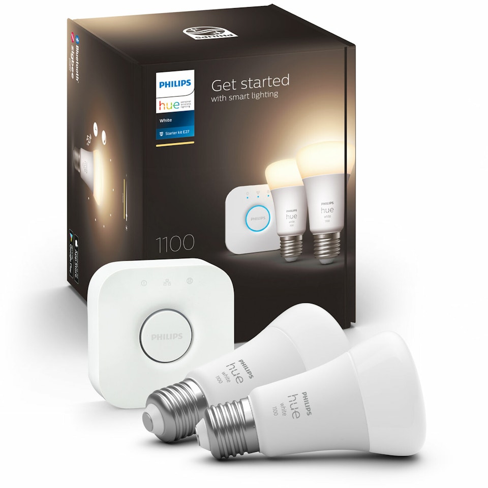 Philips Hue Startkit White 2 x E27