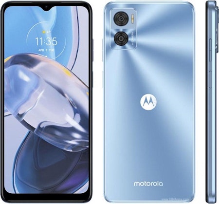 Motorola Moto E22 6,5" 3/32GB - Kristallblå